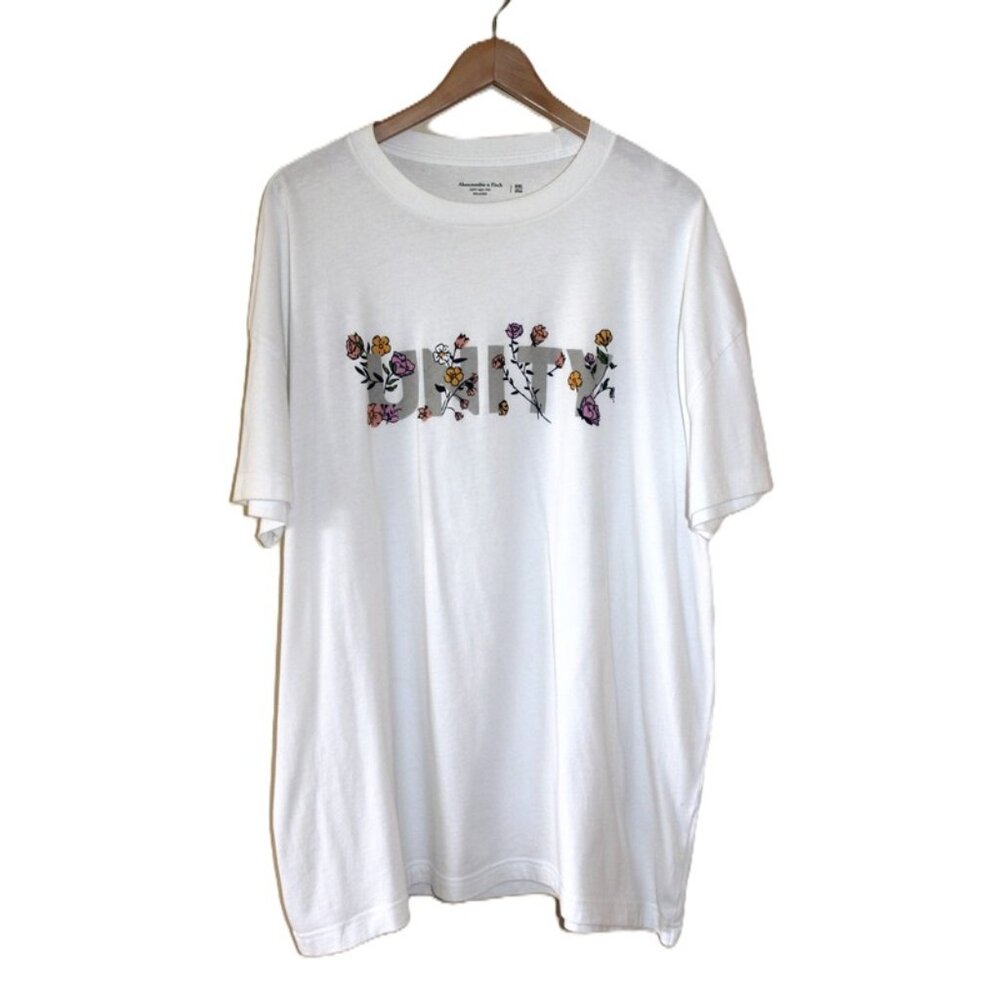 ABERCROMBIE & FITCH Limited Edition Unisex For Justice Collection Unity T-shirt